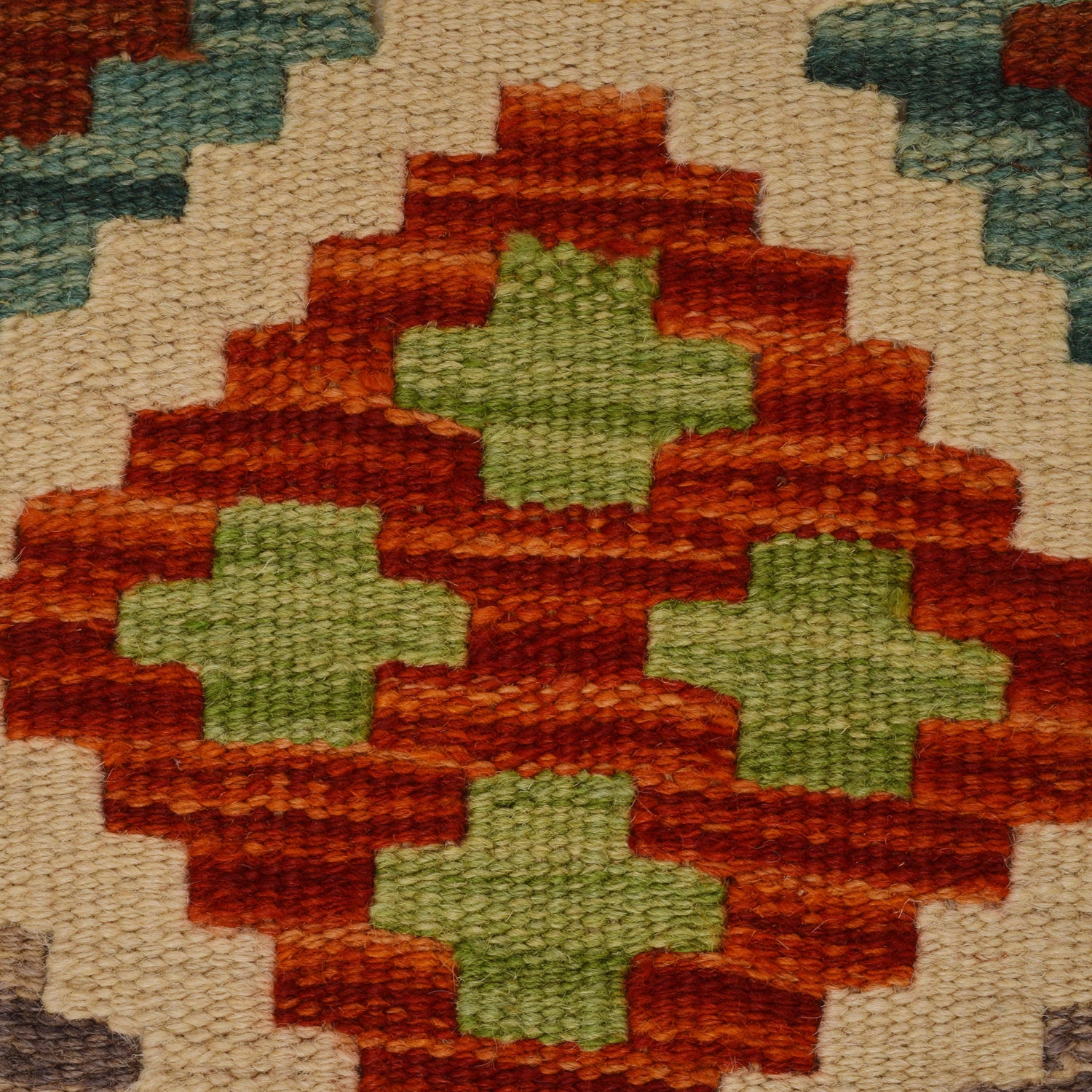 Vegetable Kilim Runner 2' 7" x 10' 3" (ft) - No. W34758