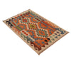 Handmade Vegetable Kilim 2' 8" x 4' 2" (ft) - No. W34766
