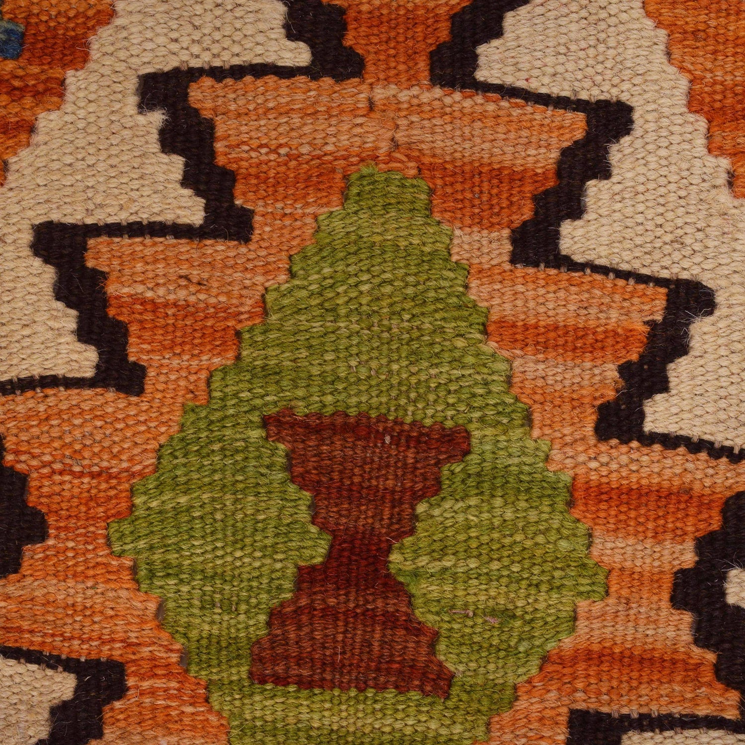 Handmade Vegetable Kilim 2' 8" x 4' 2" (ft) - No. W34766