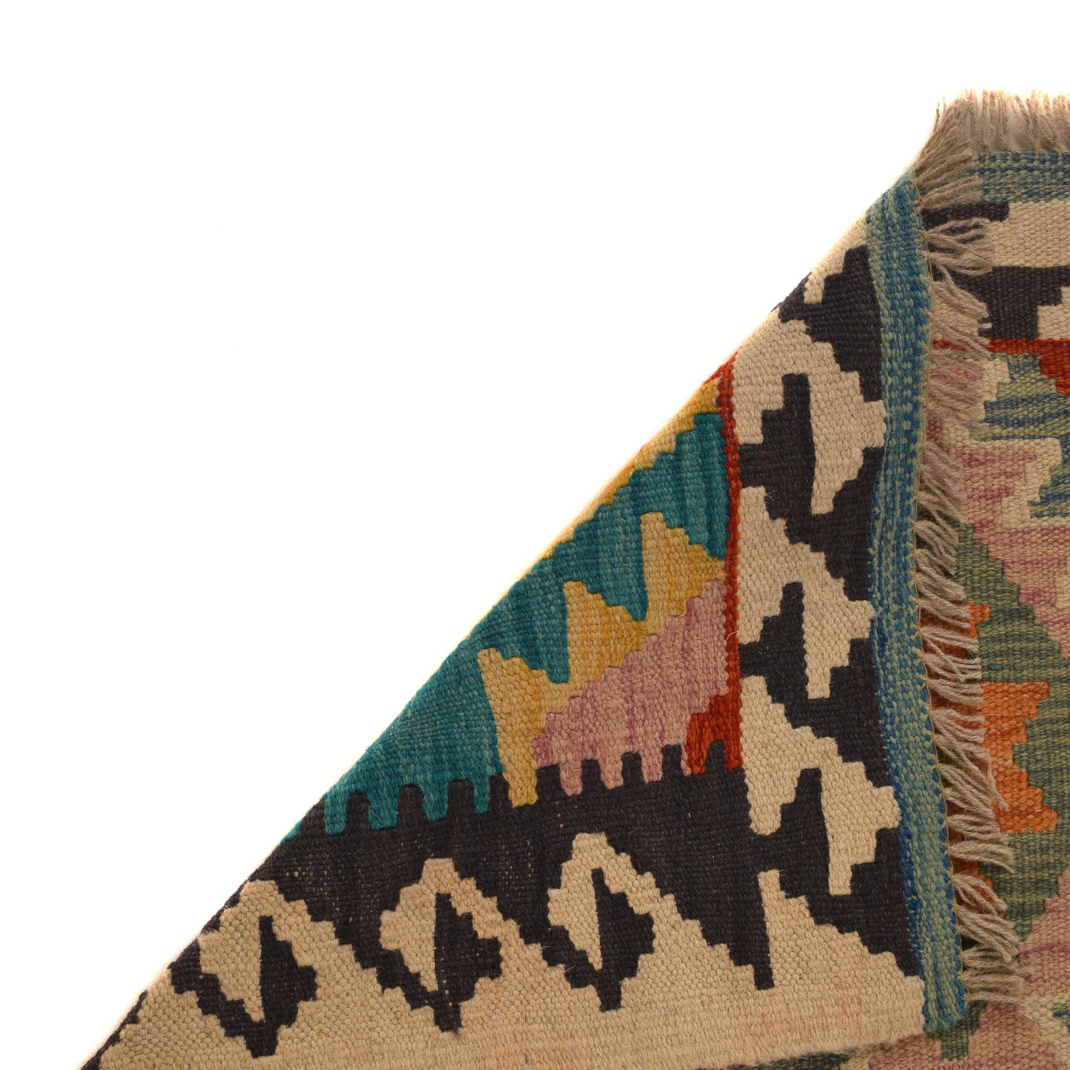 Vegetable Kelim Runner 2' 11" x 8' 0" (ft) - No. W34772