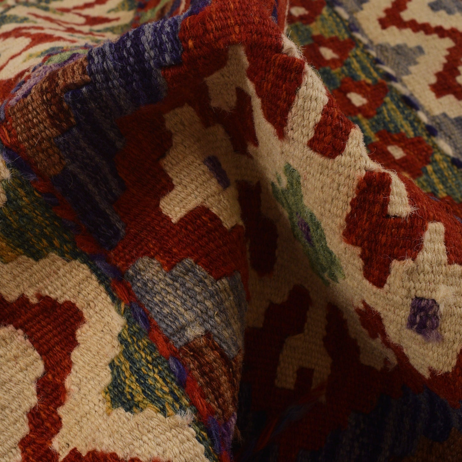 Vegetable Kilim Runner 2' 3" x 6' 1" (ft)- No. W34775