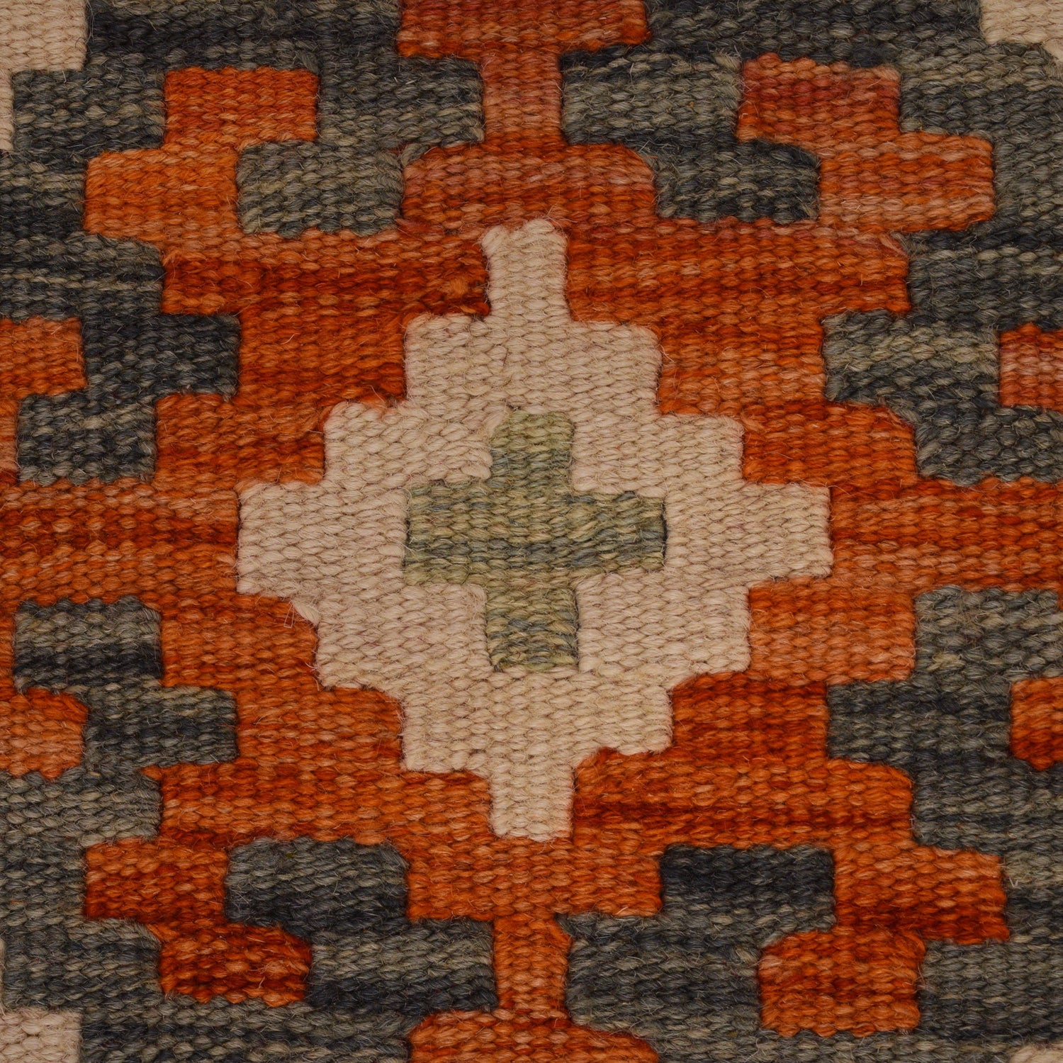 Vegetable Kilim Runner 2' 5" x 6' 7" (ft)- No. W34776