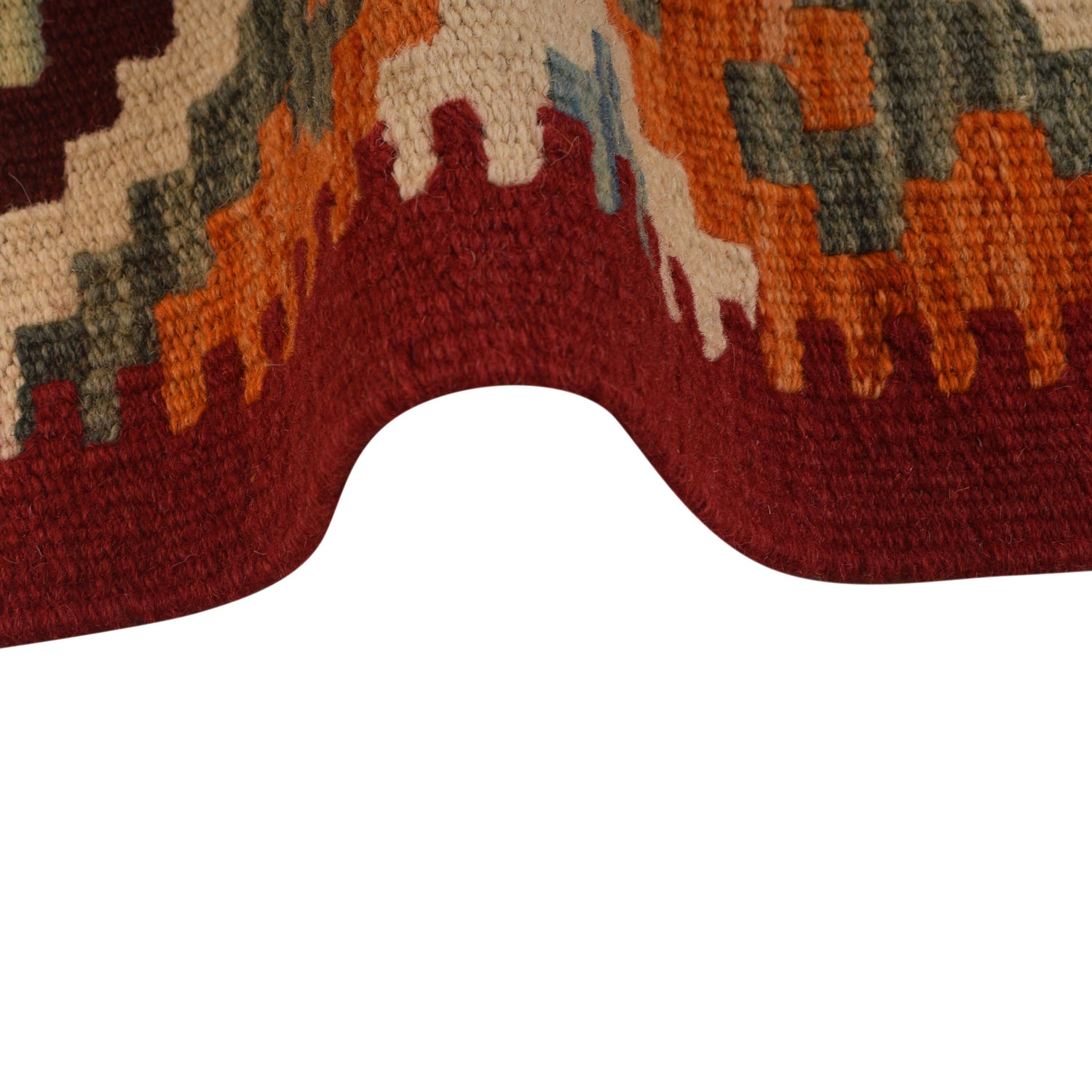 Vegetable Kilim Runner 2' 5" x 6' 7" (ft)- No. W34776