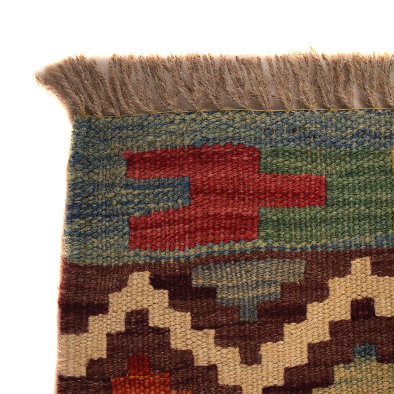 Handmade Vegetable Kilim 3' 2"  x 4' 7" (ft) - No. W34780