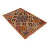Handmade Vegetable Kilim 3' 4"  x 5' 0" (ft) - No. W34784