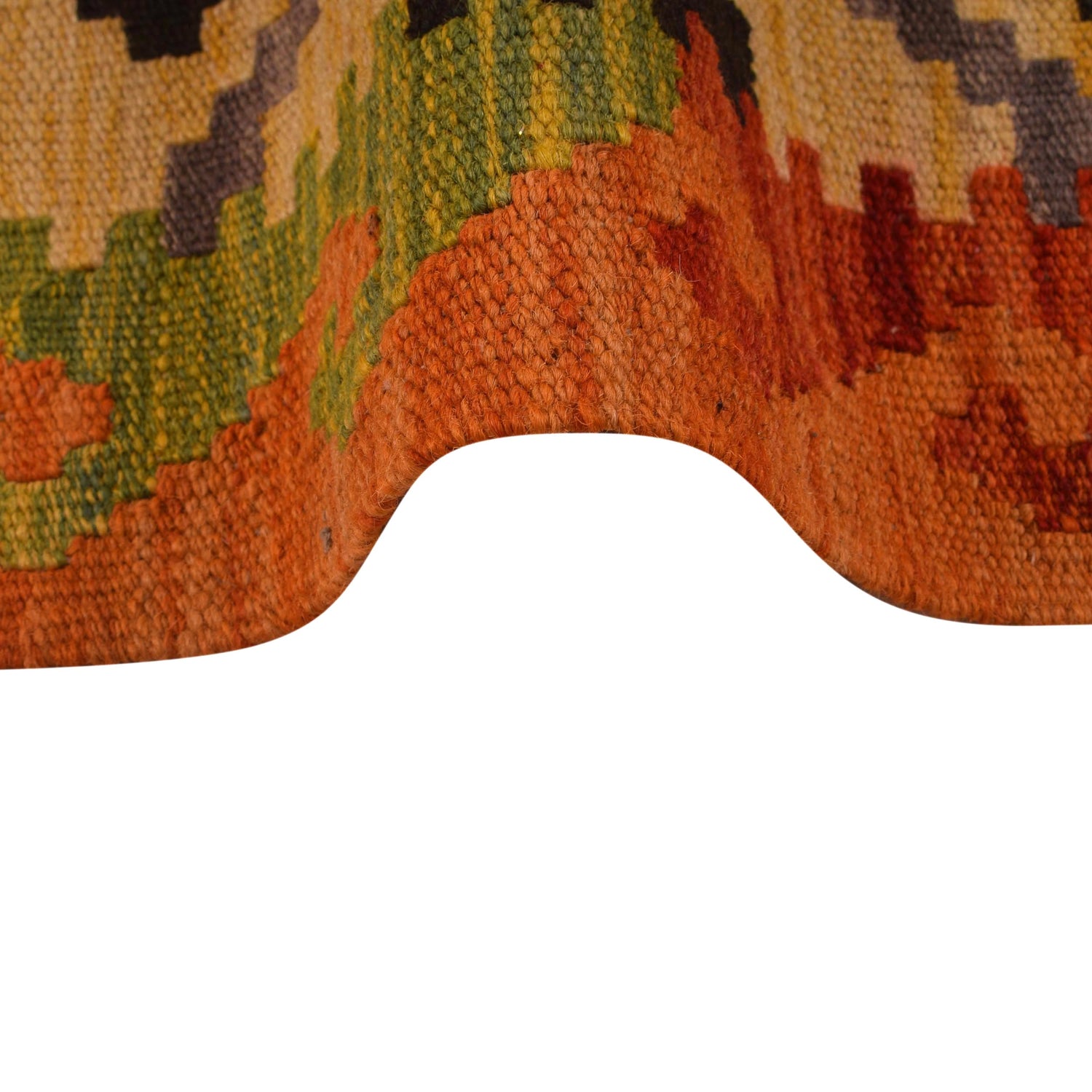 Handmade Vegetable Kilim 3' 4"  x 5' 0" (ft) - No. W34784