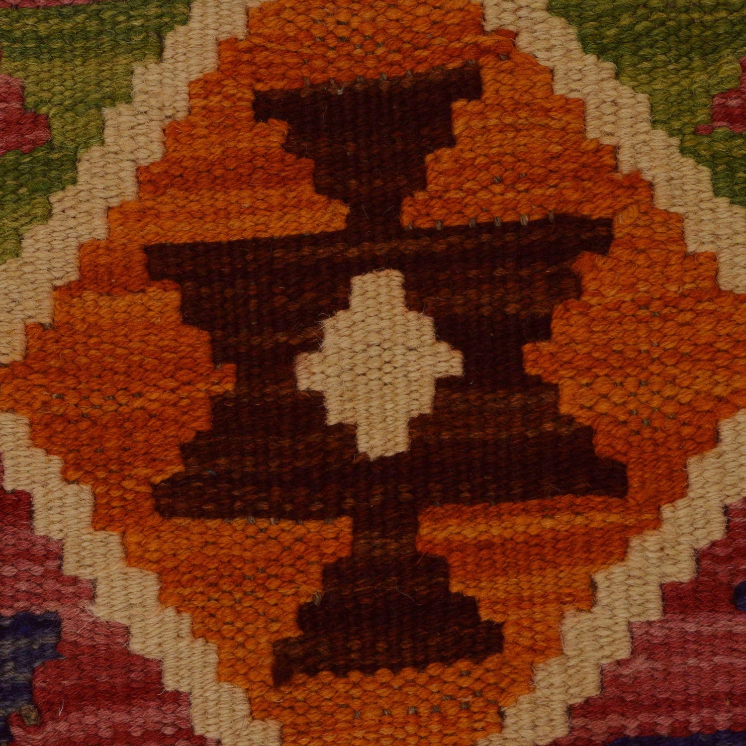 Vegetable Kilim Runner 2' 4" x 6' 3" (ft)- No. W34785