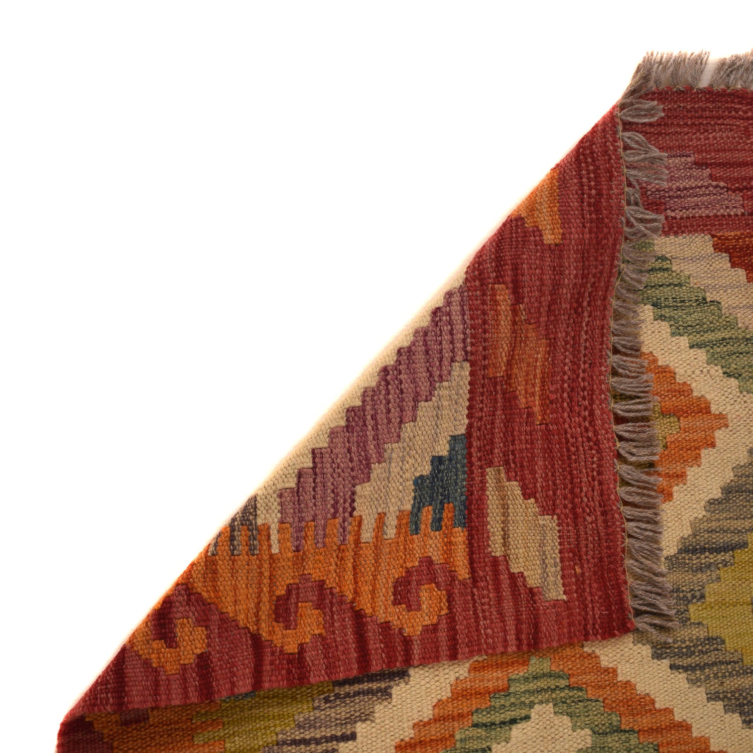 Vegetable Kilim Runner 2' 0" x 5' 0" (ft)- No. W34787