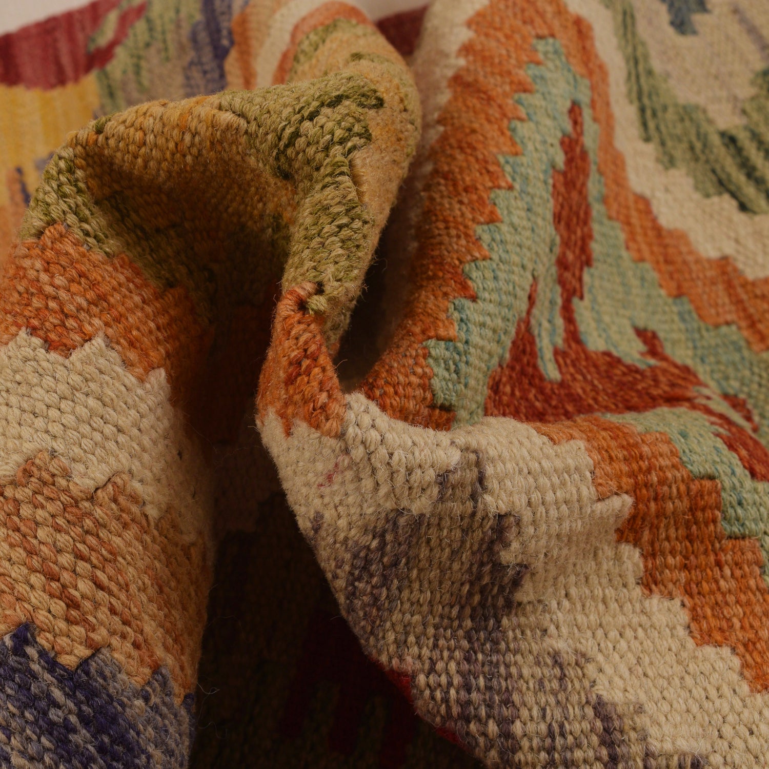 Vegetable Kilim Runner 2' 0" x 5' 0" (ft)- No. W34787