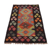 Handmade Vegetable Kilim 2' 4" x 4' 3" (ft) - No. W34793