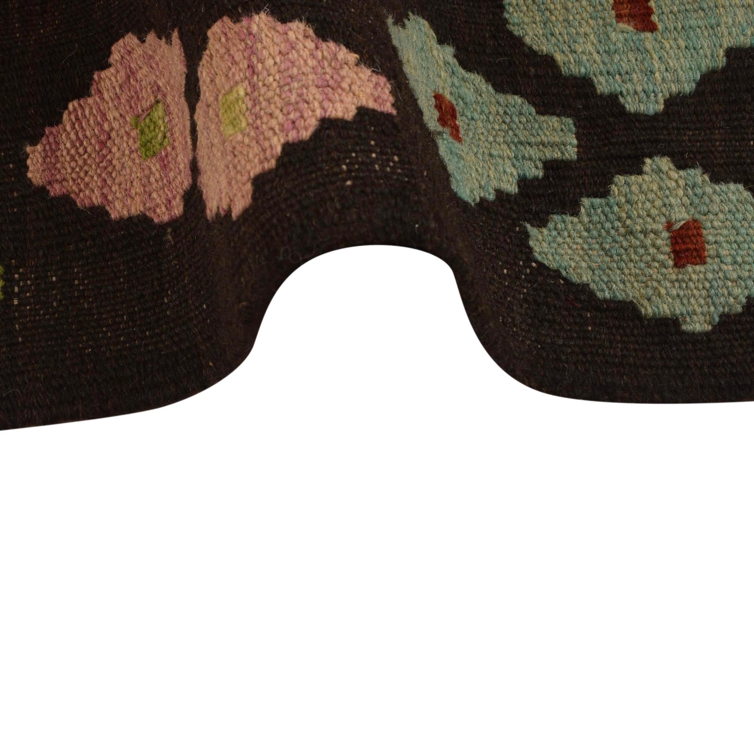 Handmade Vegetable Kilim 2' 4" x 4' 3" (ft) - No. W34793