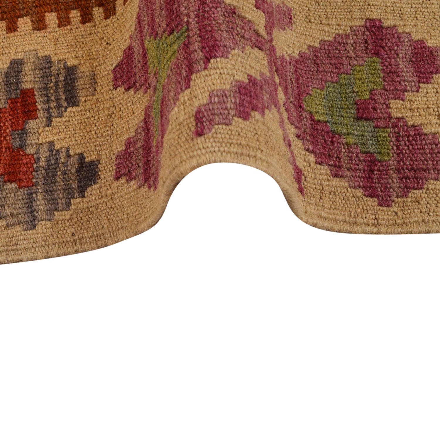 Handmade Vegetable Kelim 2' 8" x 4' 0" (ft) - No. W34794