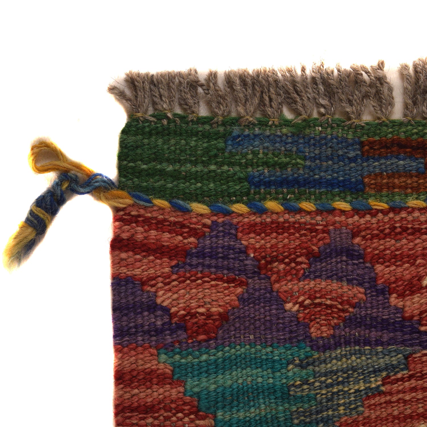 Vegetable Kilim Runner 2' 5" x 6' 3" (ft)- No. W34797