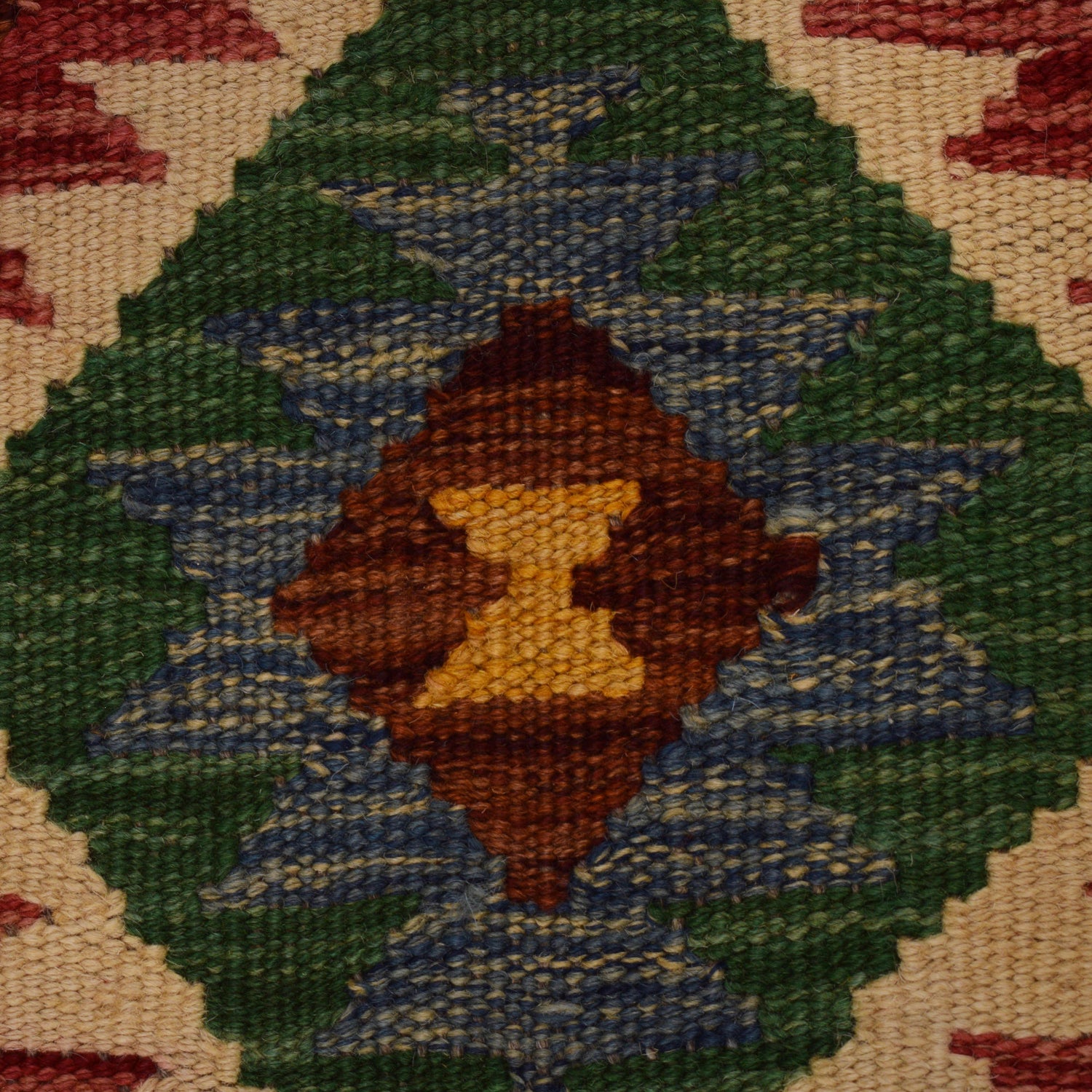 Vegetable Kilim Runner 2' 5" x 6' 3" (ft)- No. W34797