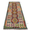Vegetable Kelim Runner 2' 7" x 8' 2" (ft) - No. W34798