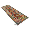 Vegetable Kelim Runner 2' 7" x 8' 2" (ft) - No. W34798