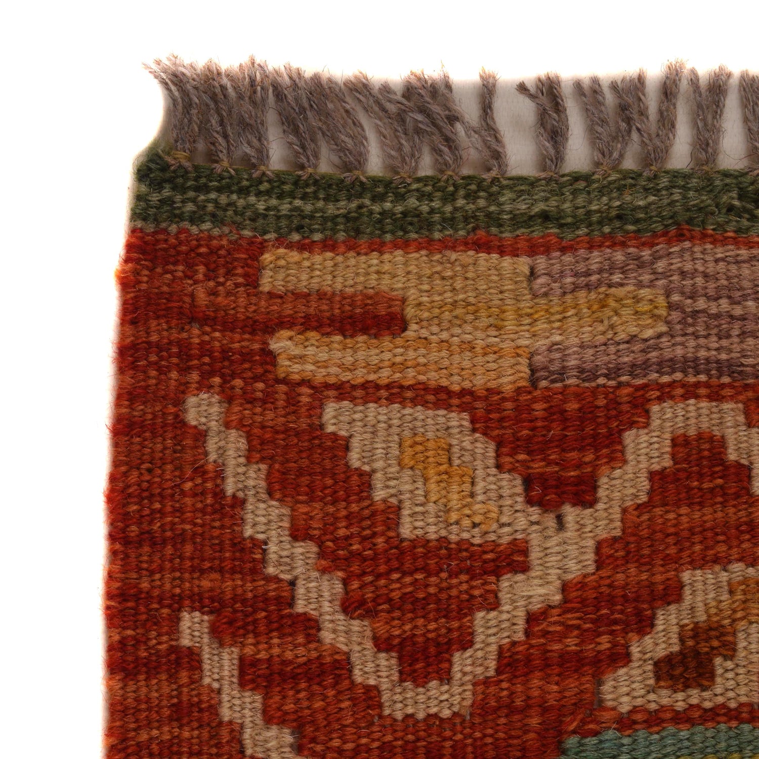 Handmade Vegetable Kilim 3' 0"  x 4' 9" (ft) - No. W34802
