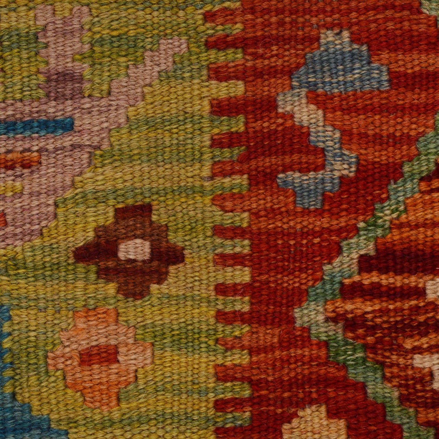 Handmade Vegetable Kilim 3' 0"  x 4' 9" (ft) - No. W34802