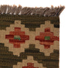 Handmade Vegetable Kilim 7' 10 x 11' 8 (ft) - No. W34814