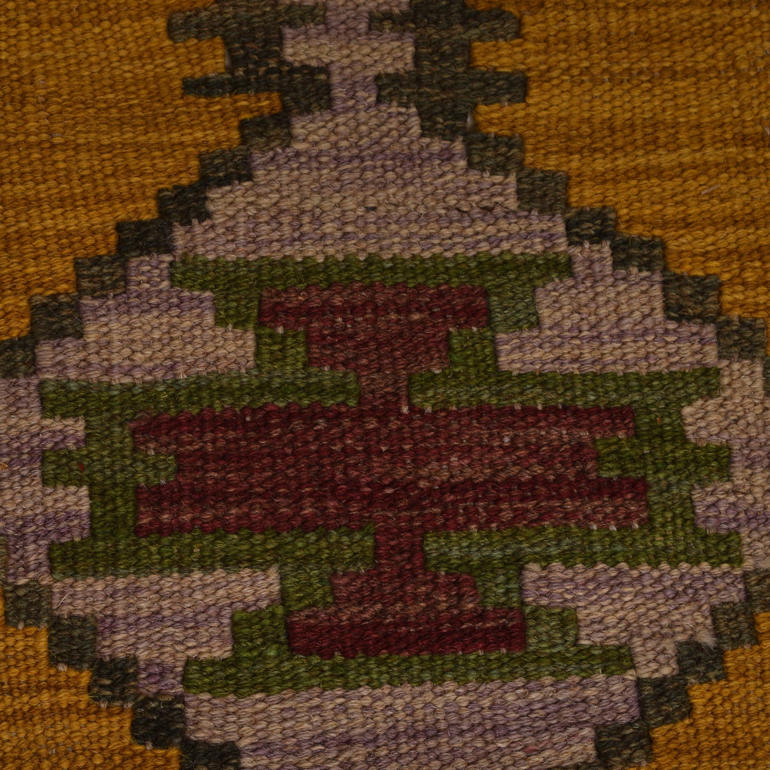 Handmade Vegetable Kilim 7' 10 x 11' 8 (ft) - No. W34814