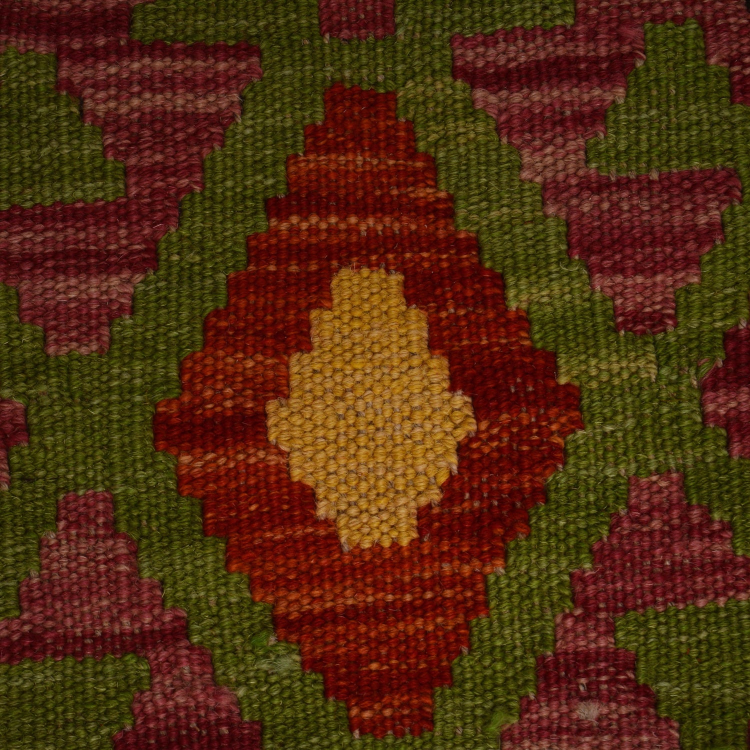 Handmade Vegetable Kilim 8' 6 x 11' 3 (ft) - No. W34818