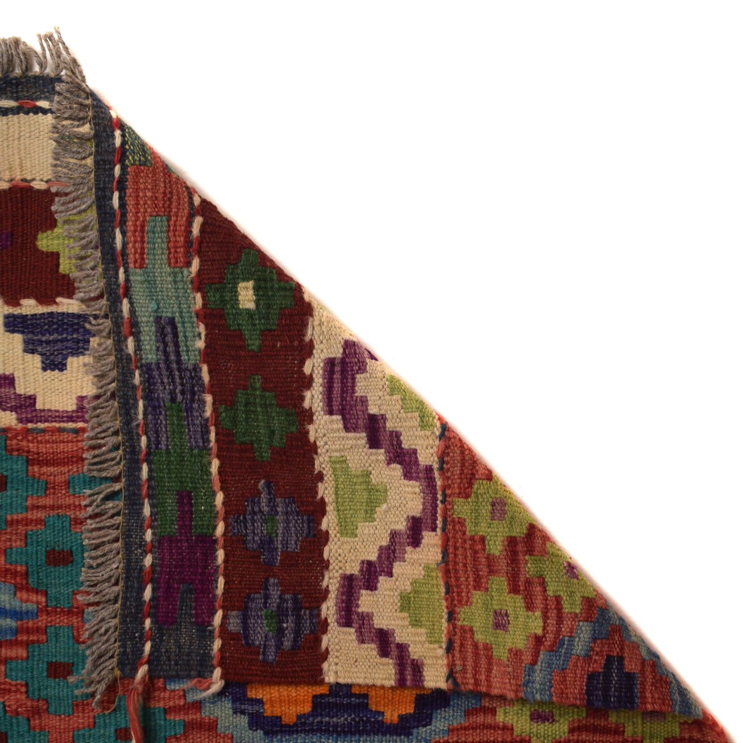 Handmade Vegetable Kelim 9' 9" x 16' 7" (ft) - No. W34819