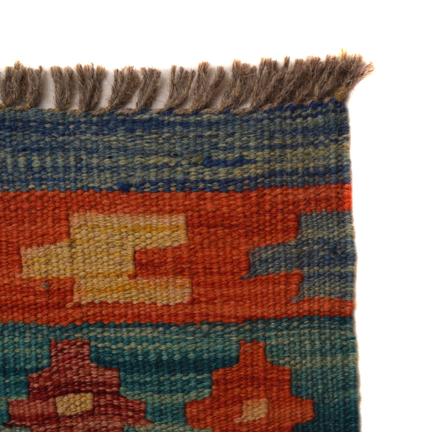 Handmade Vegetable Kelim 8' 2 x 11' 5 (ft) - No. W34822