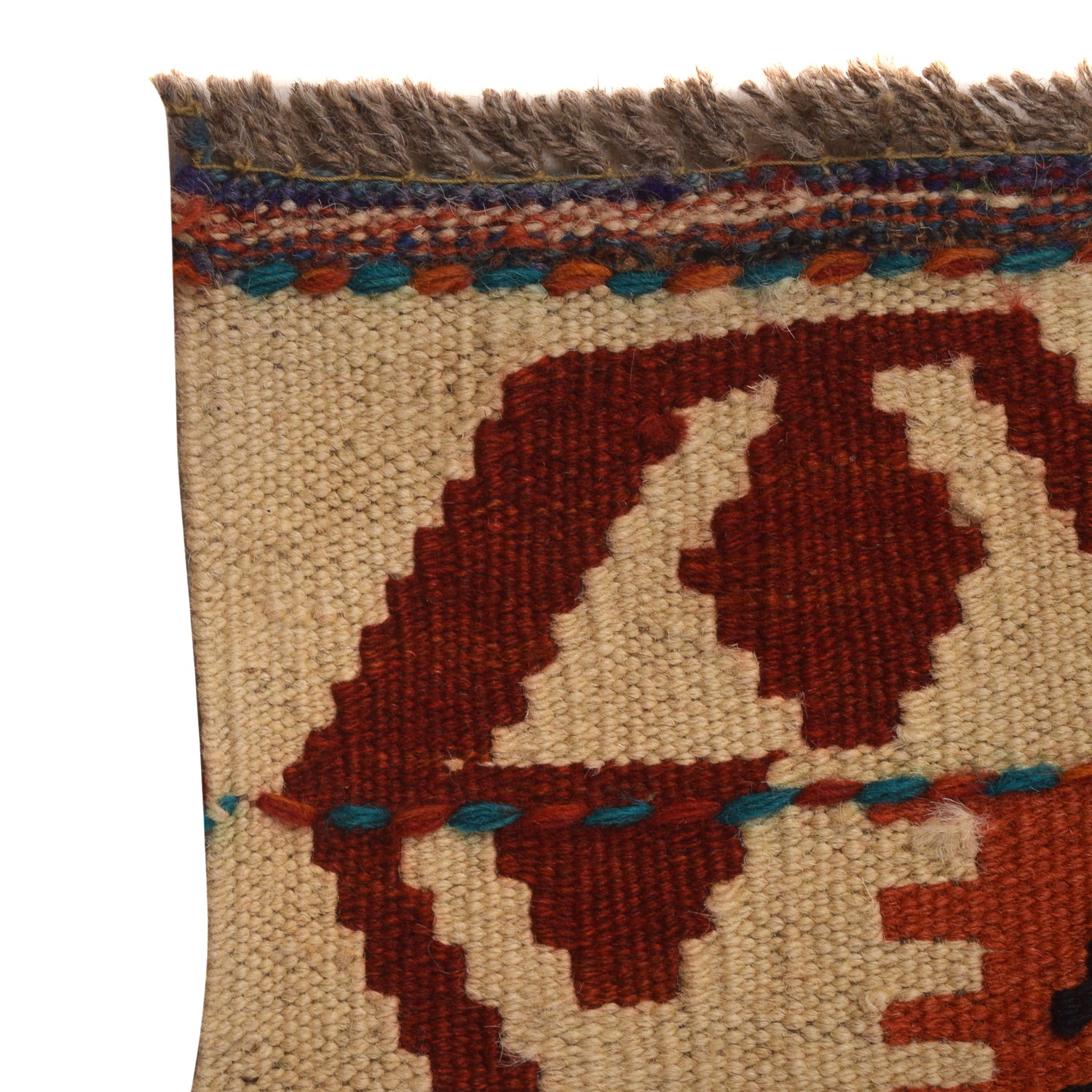 Handmade Vegetable Kilim 8' 7 x 11' 7 (ft) - No. W34824