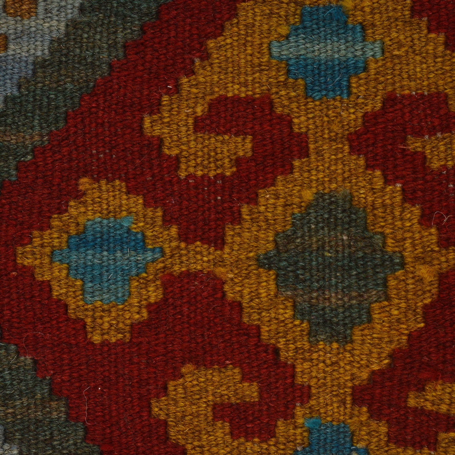 Handmade Vegetable Kelim 2' 9" x 3' 10" (ft) - No. W34831