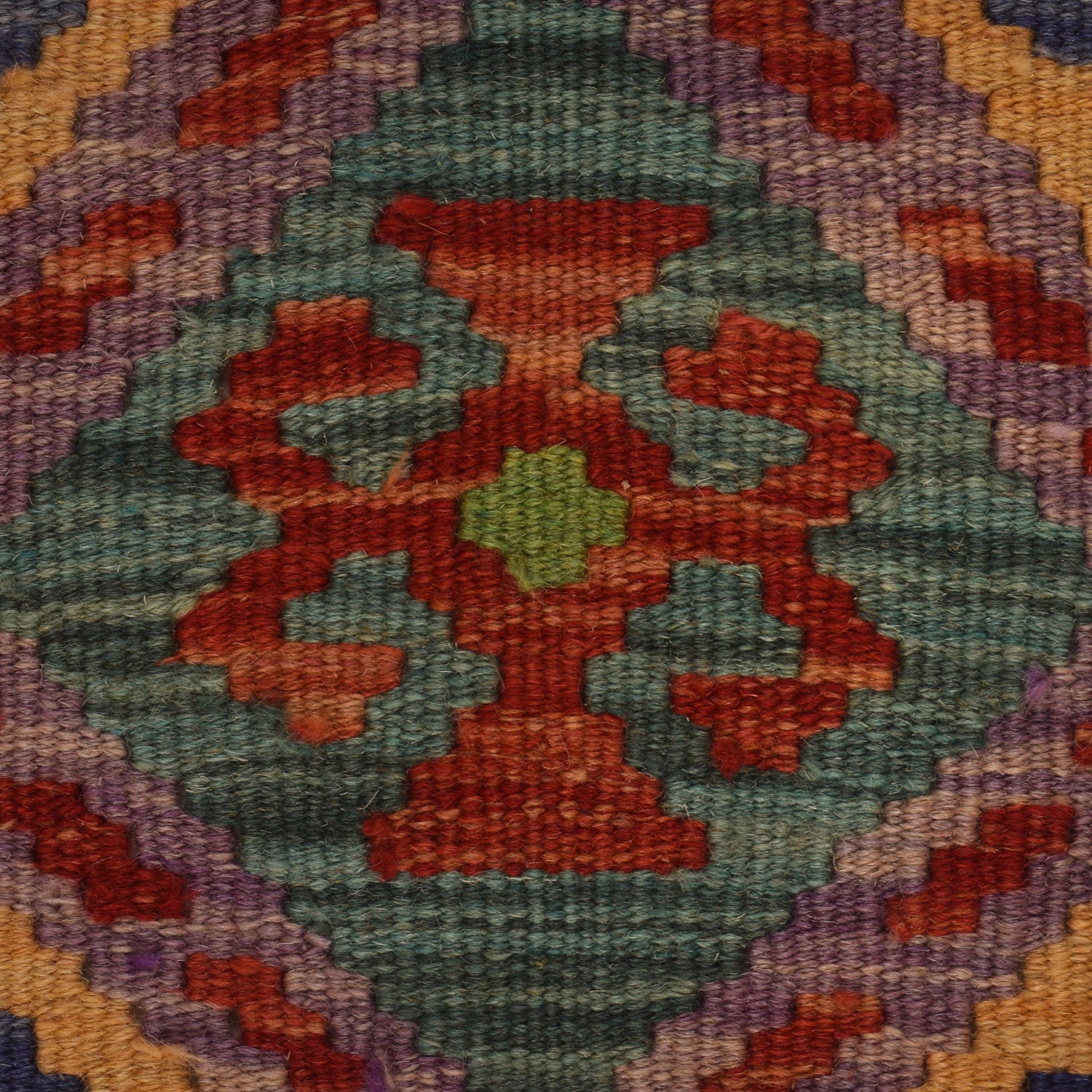 Handmade Vegetable Kilim 2' 11" x 3' 11" (ft) - No. W34834