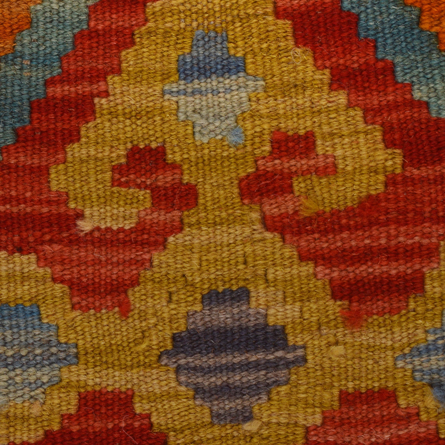 Handmade Vegetable Kilim 2' 8" x 3' 11" (ft) - No. W34840