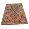 Handmade Vegetable Kilim 3' 3 x 4' 9 (ft) - No. w34843
