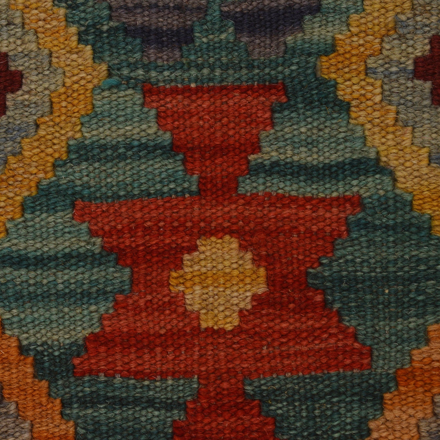 Vegetable Kilim Runner 2' 0" x 6' 3" (ft)- No. W34845