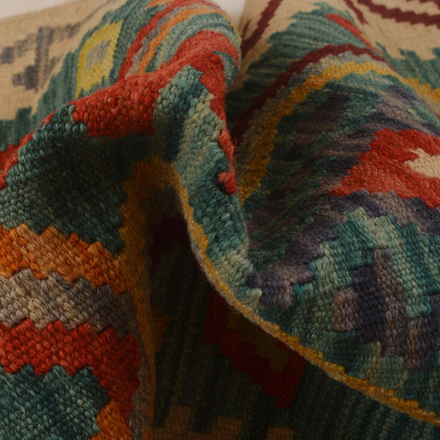 Vegetable Kilim Runner 2' 0" x 6' 3" (ft)- No. W34845