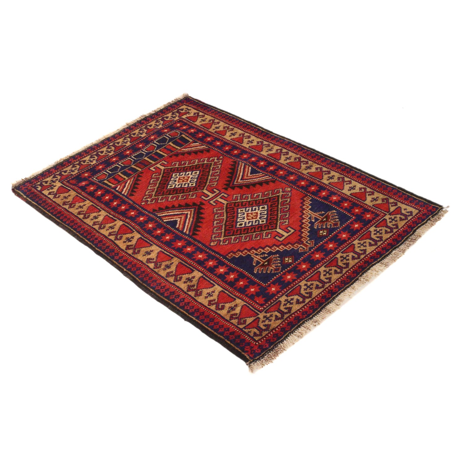 Baluch Small Size Rug 2' 10 x 3' 10 (ft) - No. W35149