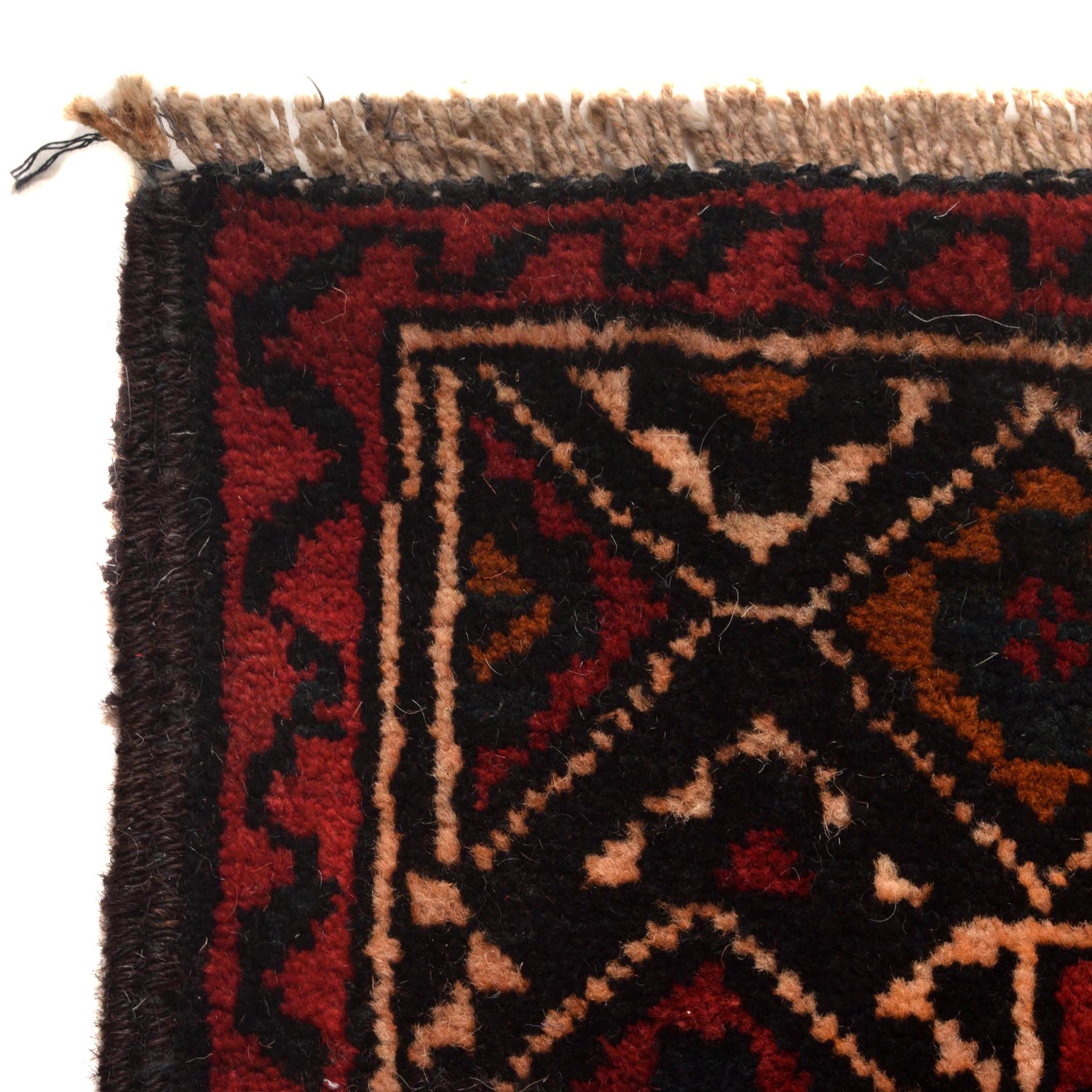 Traditional Baloch Rug 4' 1" x 9' 4" (ft) - No. W35443
