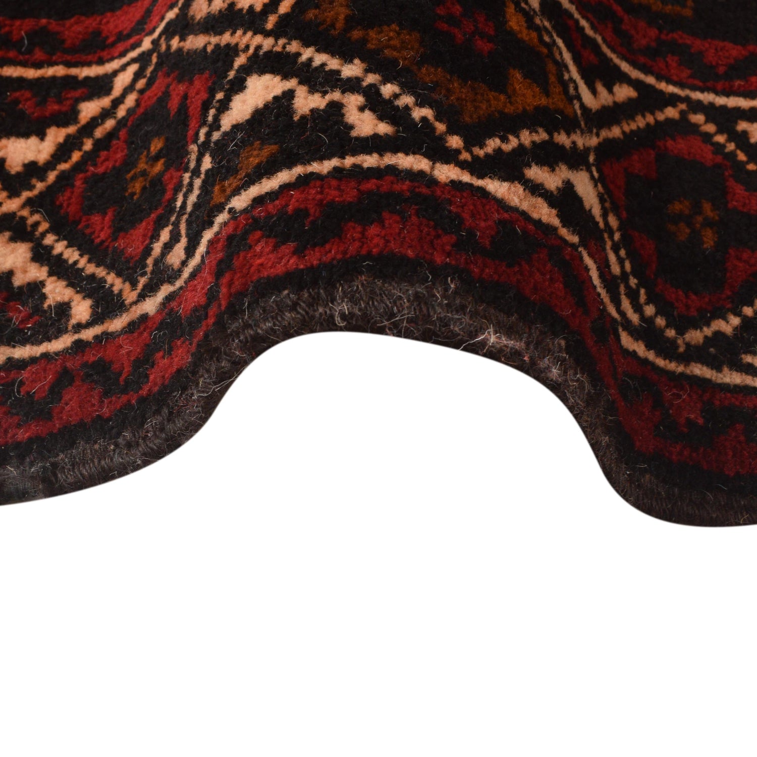 Traditional Baloch Rug 4' 1" x 9' 4" (ft) - No. W35443