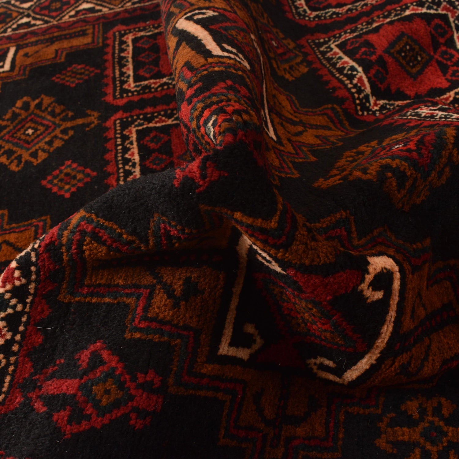 Traditional Baloch Rug 4' 1" x 9' 4" (ft) - No. W35443