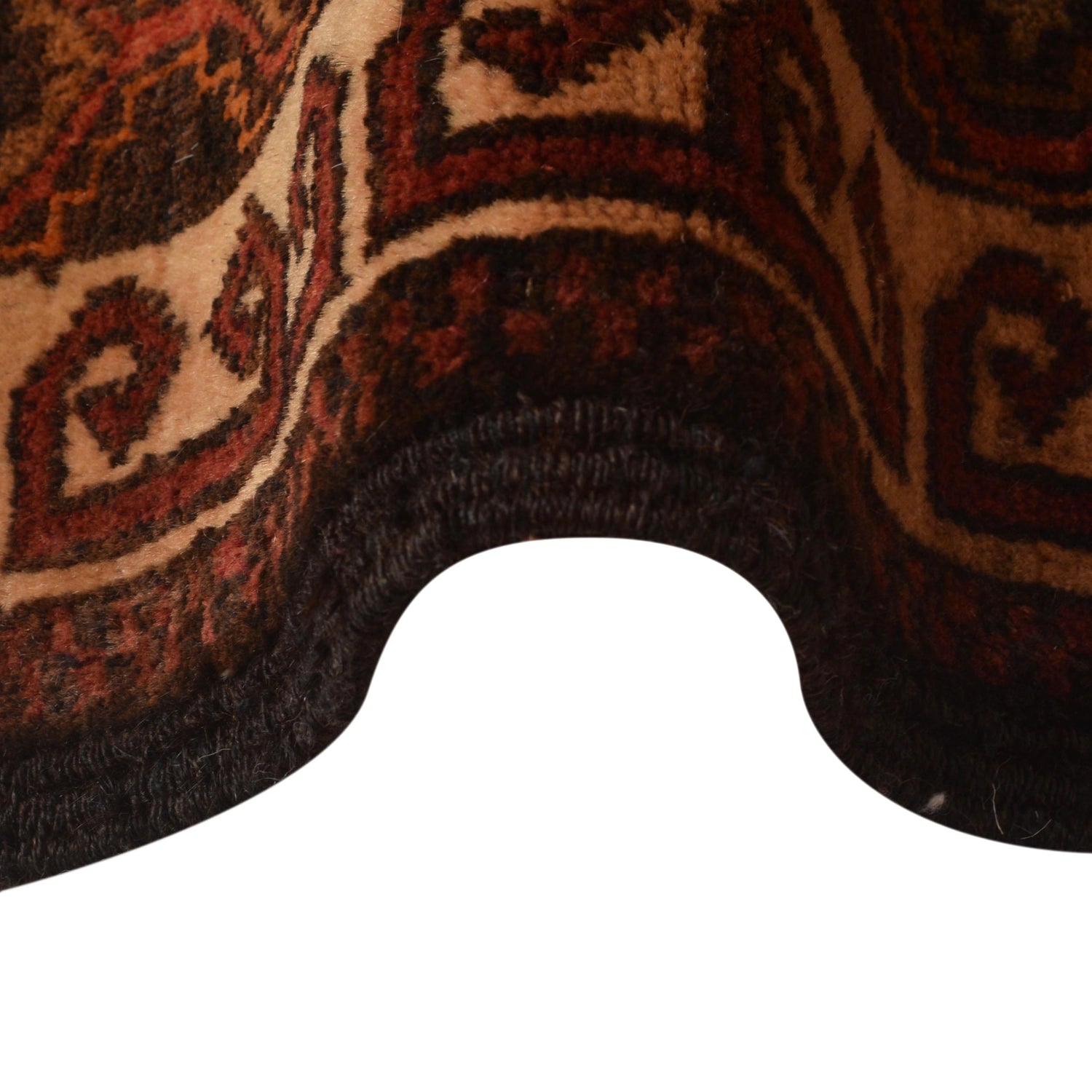 Multi Color Baluchi Rug 3' 8" x 6' 2" (ft) - No. W35445