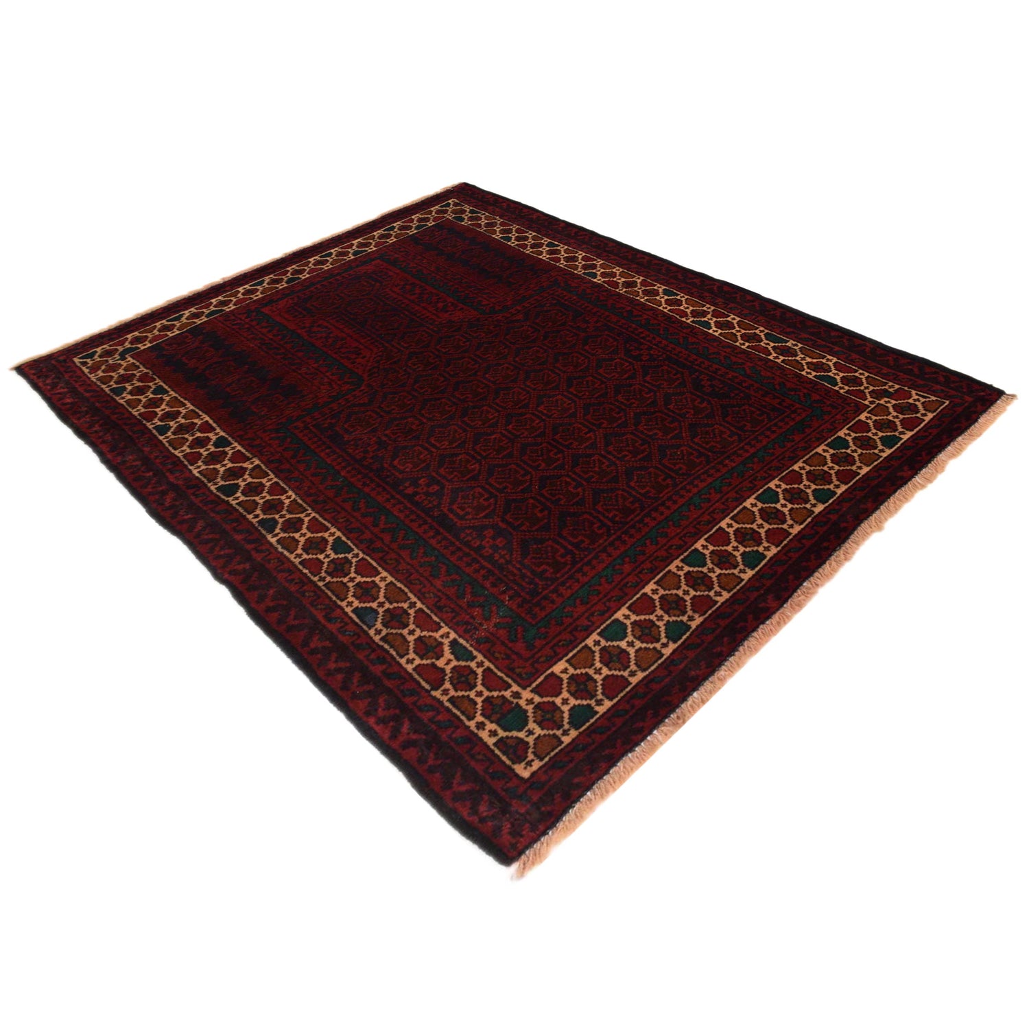 Handmade Jaye Namaz 2' 11" x 4' 4" (ft) - No. W35447