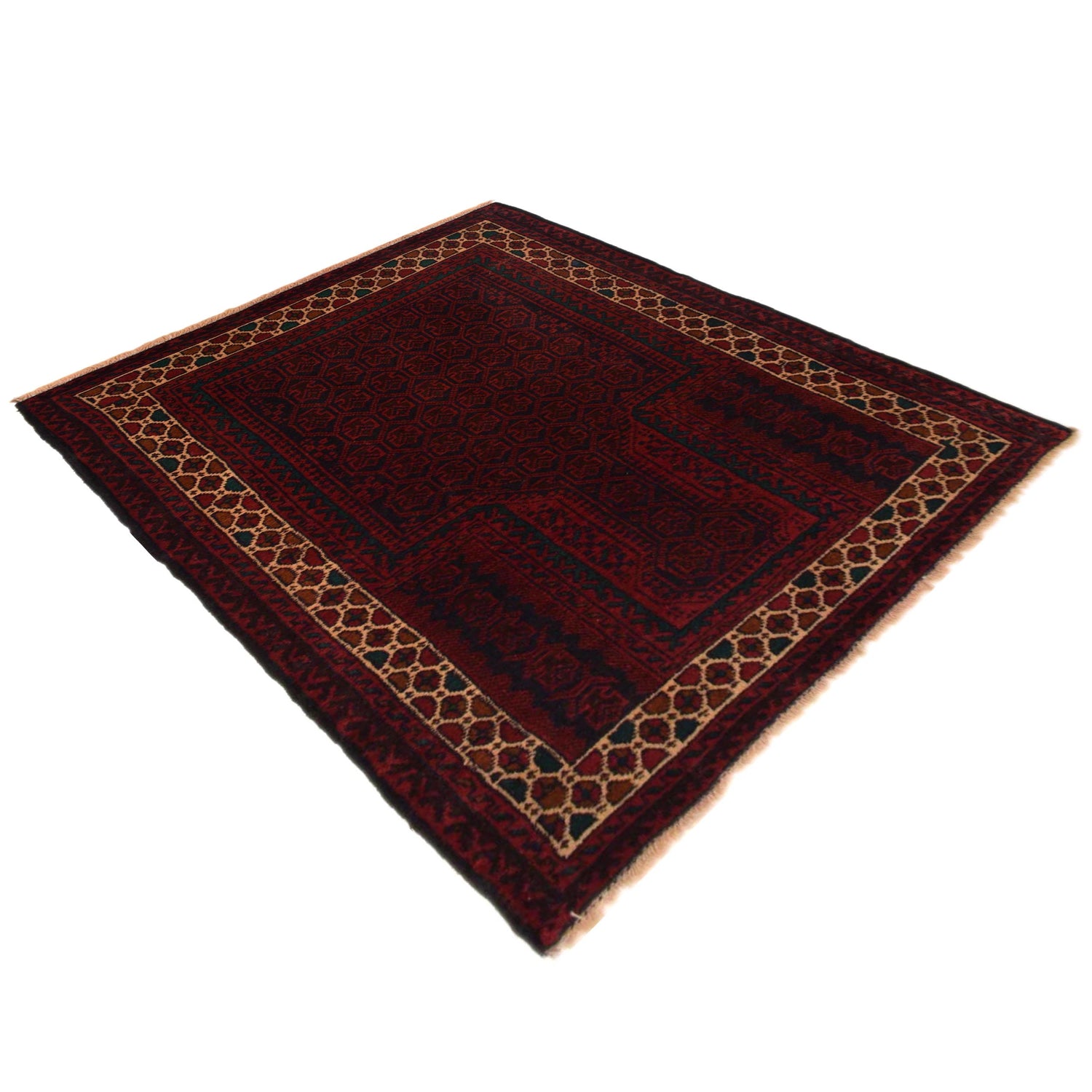 Handmade Jaye Namaz 2' 11" x 4' 4" (ft) - No. W35447