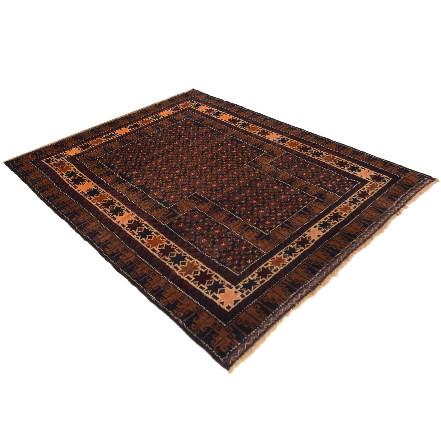 Prayer Rug 2' 10" x 4' 7" (ft) - No. W35448
