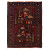 Prayer Rug 2' 11" x 4' 6" (ft) - No. W35452
