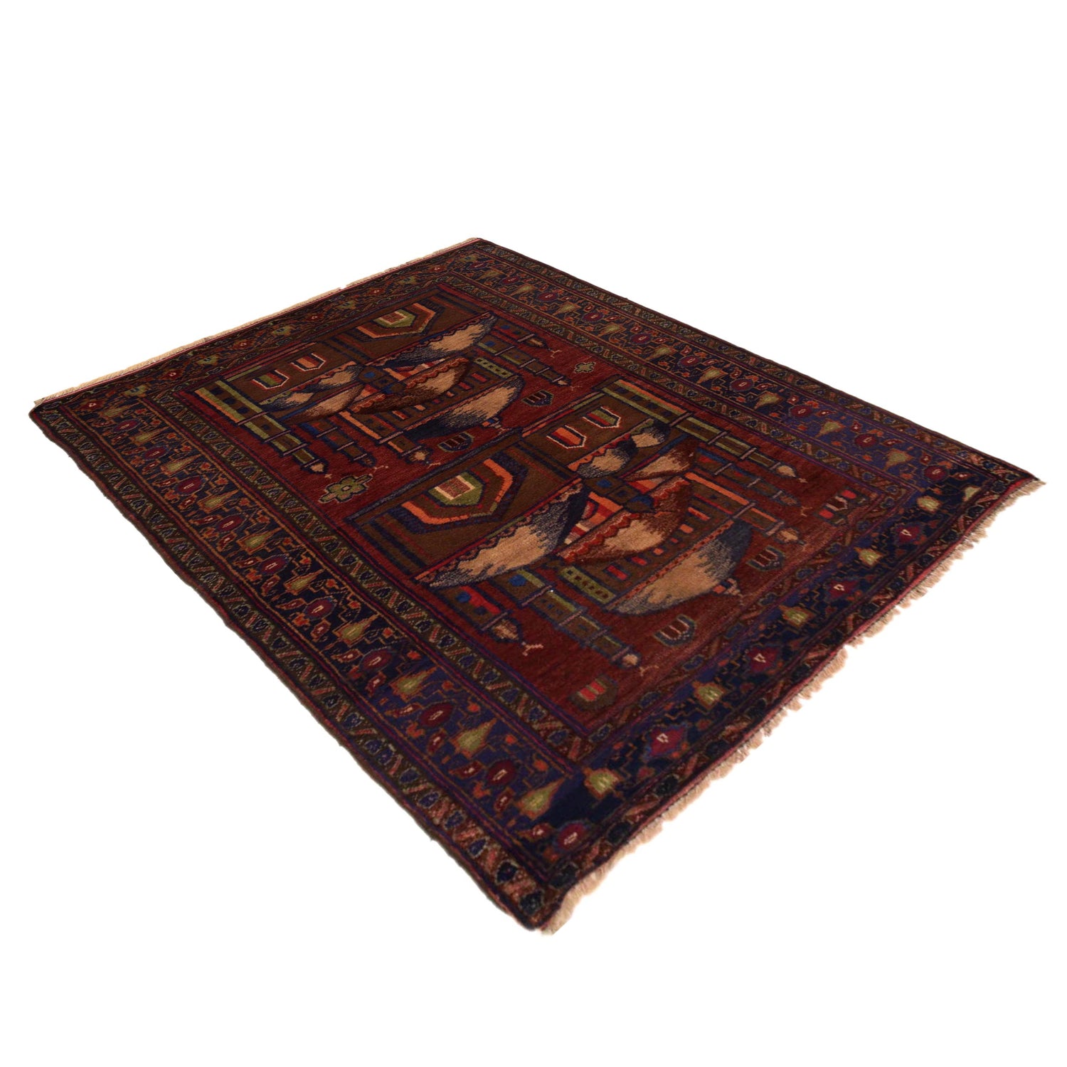 Prayer Rug 2' 11" x 4' 6" (ft) - No. W35452