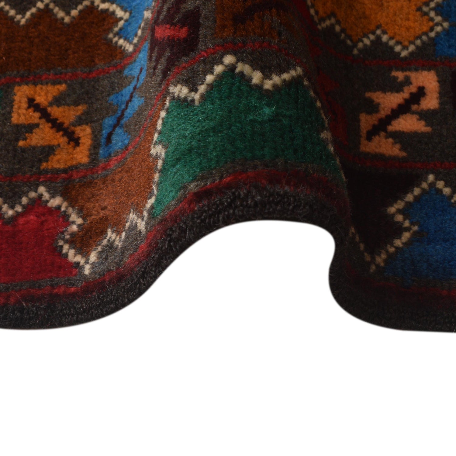 Multi Color Baluchi Rug 2' 9" x 4' 10" (ft) -No W35454