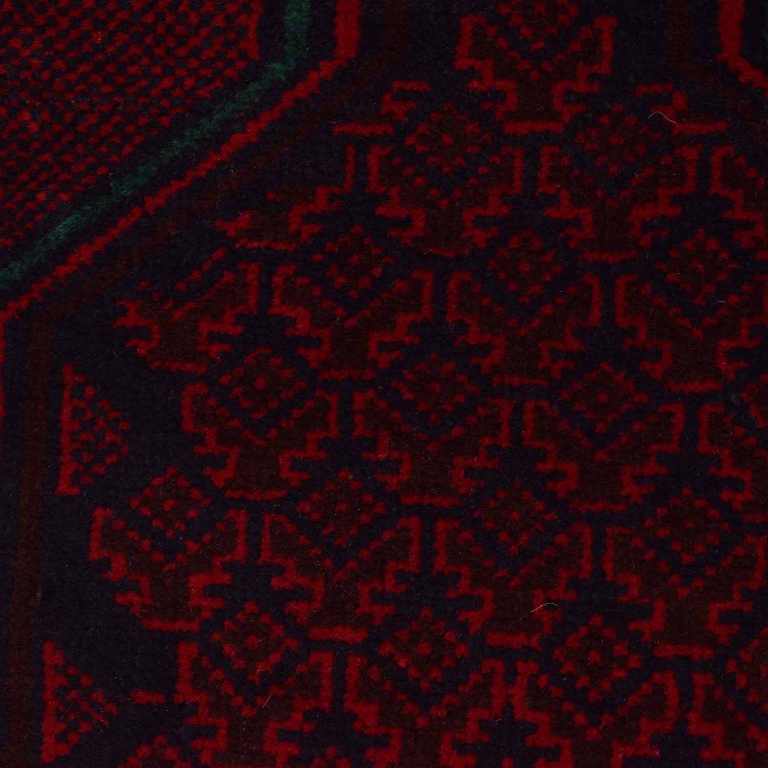 Red Color Prayer Rug 2' 11" x 4' 5" (ft) - No. W35457