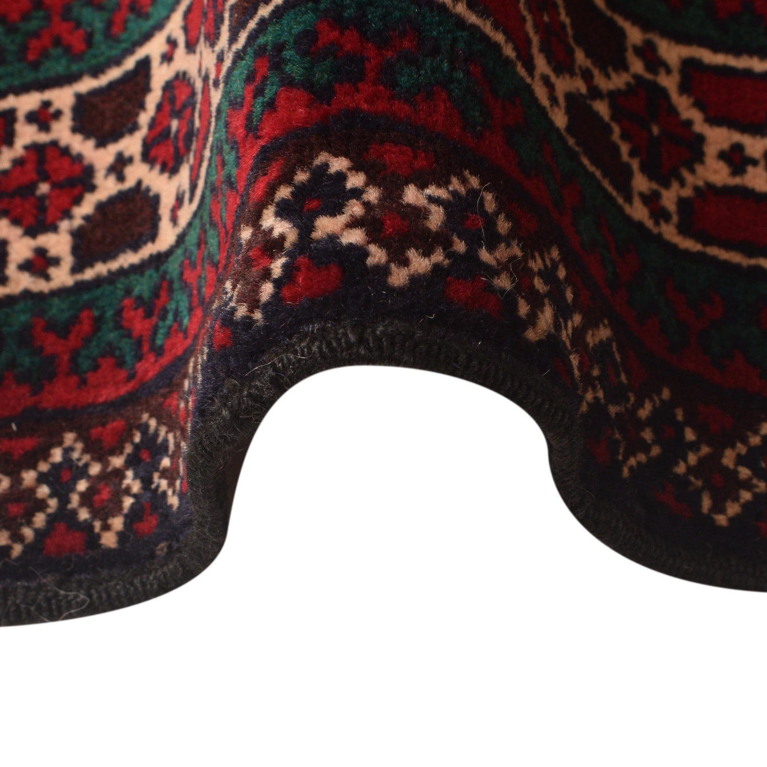 Red Color Prayer Rug 2' 11" x 4' 5" (ft) - No. W35457