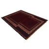 Red Color Prayer Rug 2' 11" x 4' 7" (ft) - No. W35458