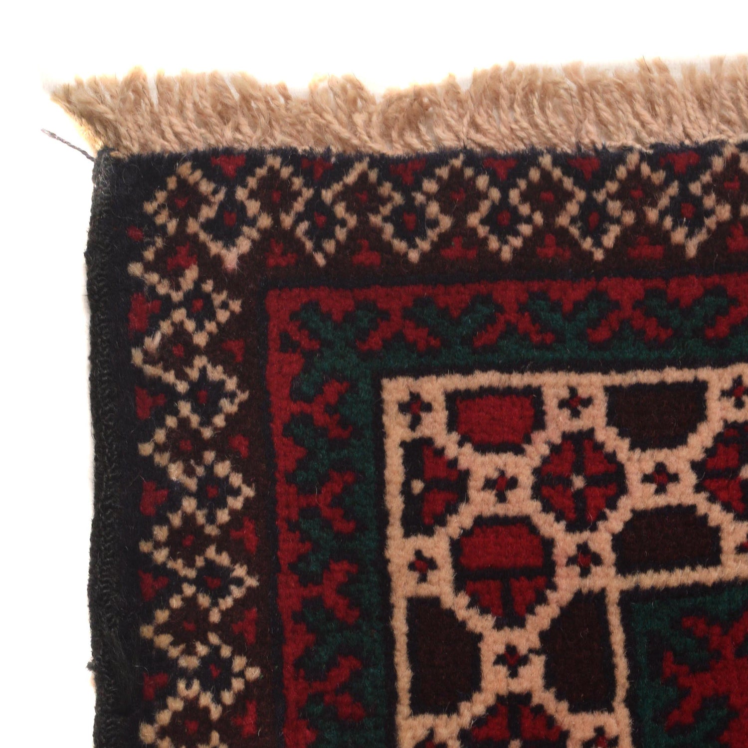 Red Color Prayer Rug 2' 11" x 4' 7" (ft) - No. W35458