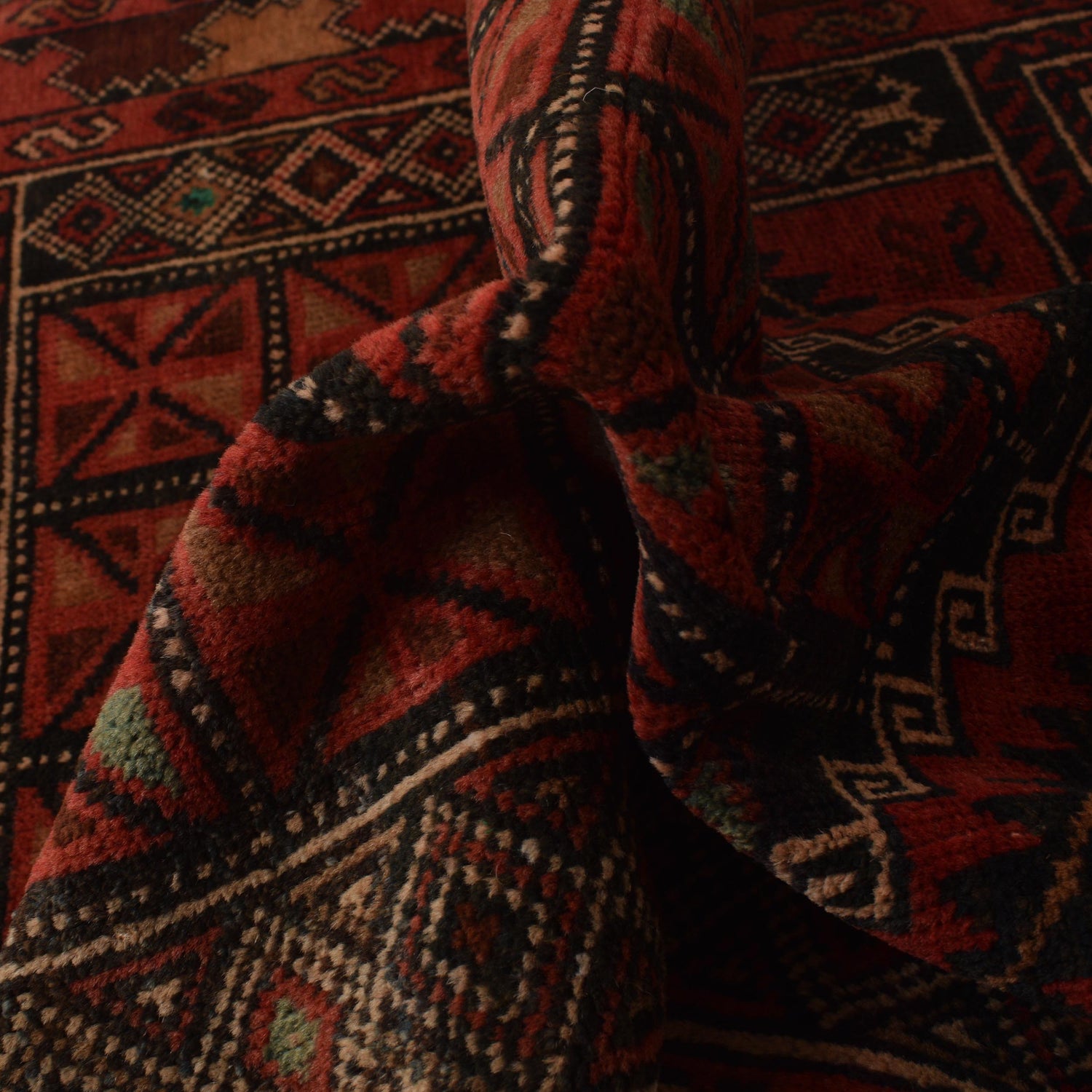 Handmade Prayer Rug 3' 1" x 4' 8" (ft) - No. W35519